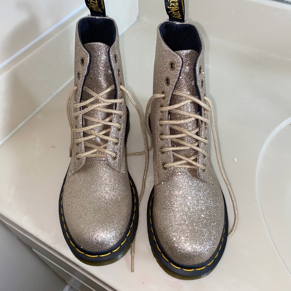 Pascal Glitter Dr Martens